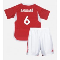 Nottingham Forest Ibrahim Sangare #6 Hjemmedraktsett Barn 2023-24 Kortermet (+ Korte bukser)